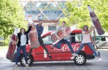 Coca-cola 5 años con la Carrera