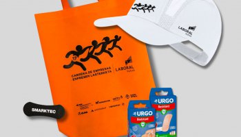 Recogida de dorsales y bolsa del co